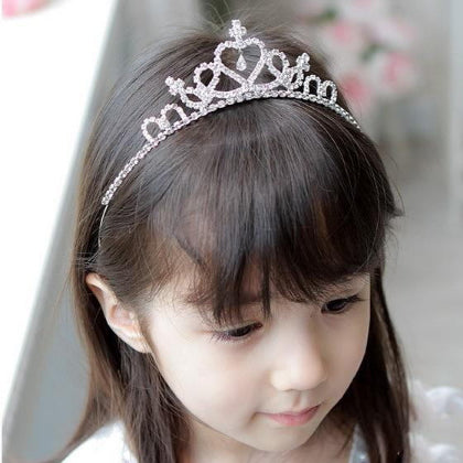 ティアラ 子供 シルバー ヘアアクセサリー JA0001