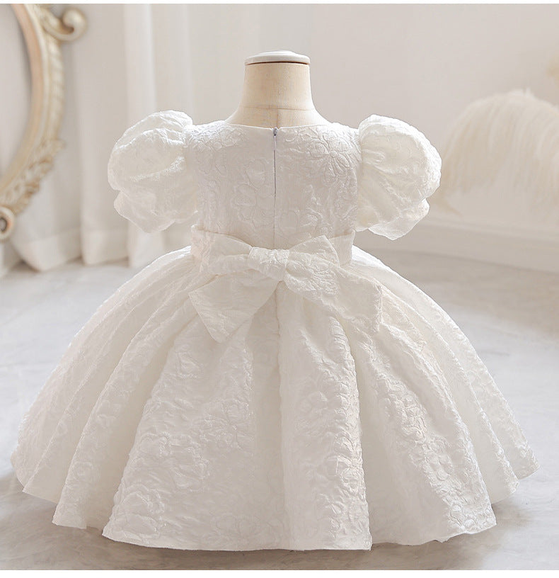 子供ドレス 発表会ドレス パフスリーブ 膝丈スカート フォーマル JD0094