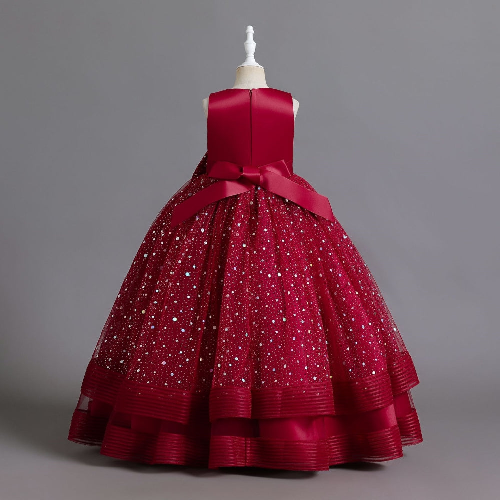 子供ドレス 発表会ドレス ノースリーブ ロングスカート フォーマル JD0185