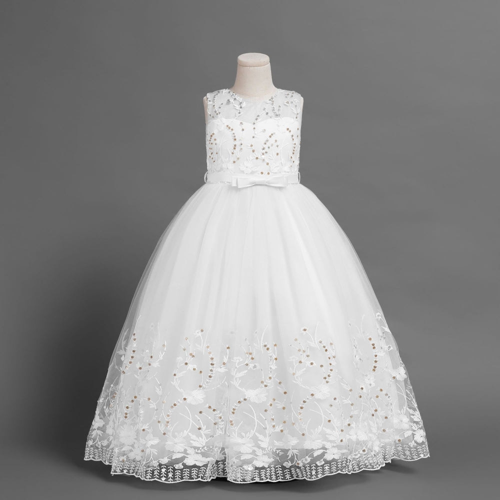 子供ドレス 発表会ドレス ノースリーブ ロングスカート フォーマル JD0228