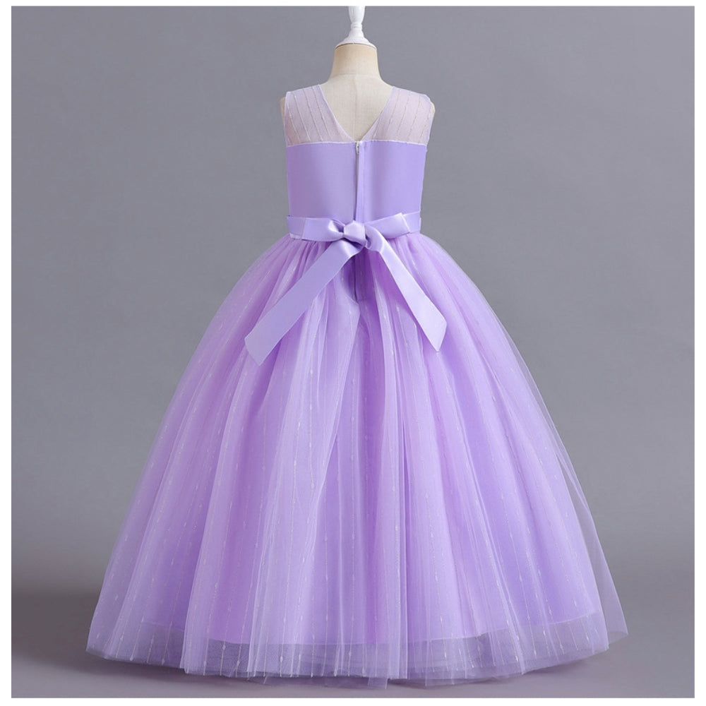 子供ドレス 発表会ドレス ノースリーブ ロングスカート フォーマル JD0243