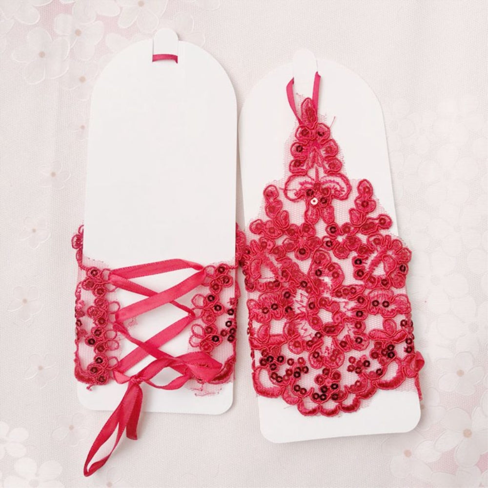 グローブ 子供 レース 手袋 ドレス用品 JZ0019