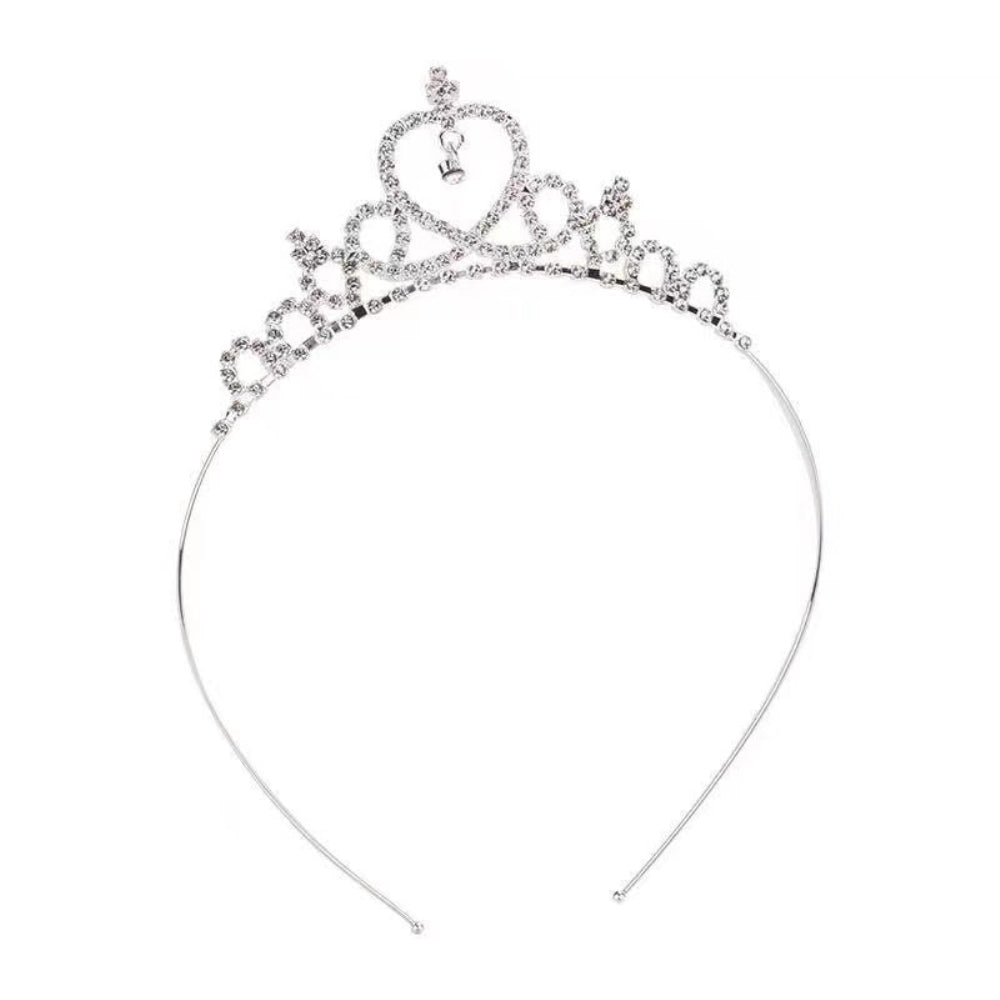 ティアラ 子供 シルバー ヘアアクセサリー JA0001