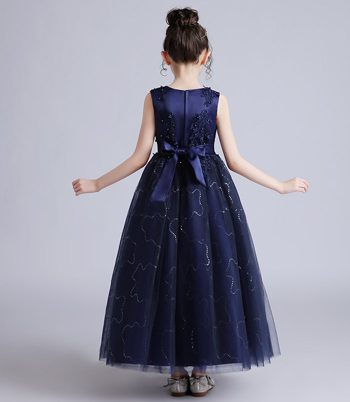 子供ドレス 発表会ドレス ノースリーブ ロングスカート フォーマル JD0009