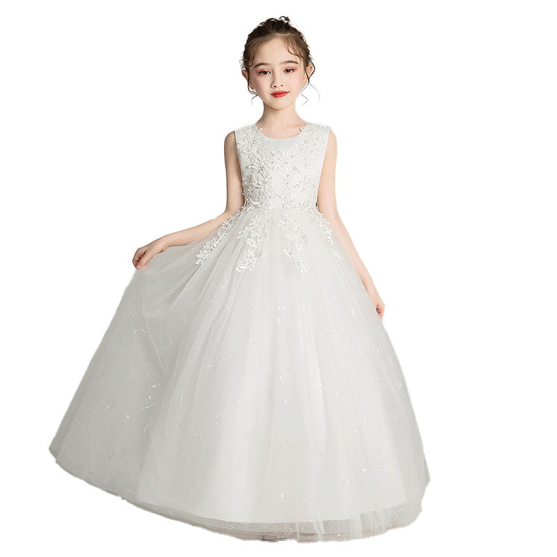 子供ドレス 発表会ドレス ノースリーブ ロングスカート フォーマル JD0009