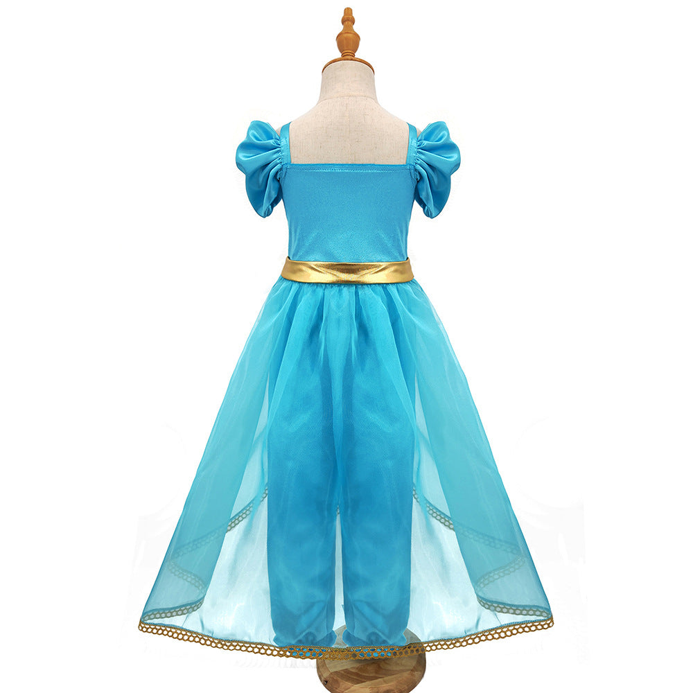 子供ドレス 発表会ドレス オフショルダー ロングスカート ハロウィン JD0018