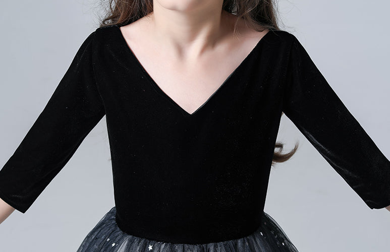 子供ドレス 発表会ドレス ハーフスリーブ ロングスカート フォーマル JD0077