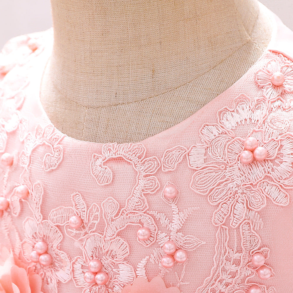 子供ドレス 発表会ドレス ノースリーブ 膝丈スカート フォーマル JD0079