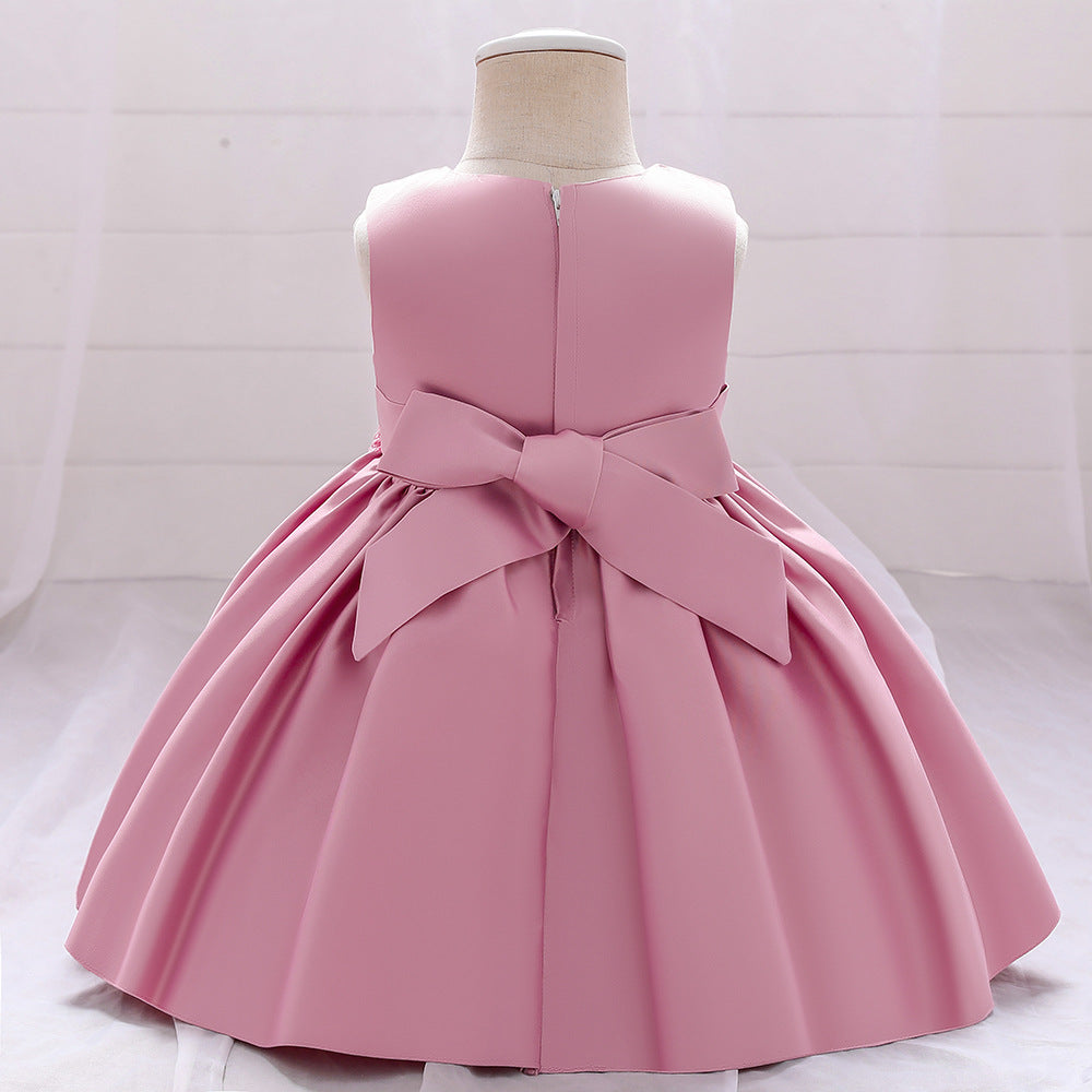 子供ドレス 発表会ドレス ノースリーブ 膝丈スカート フォーマル JD0079