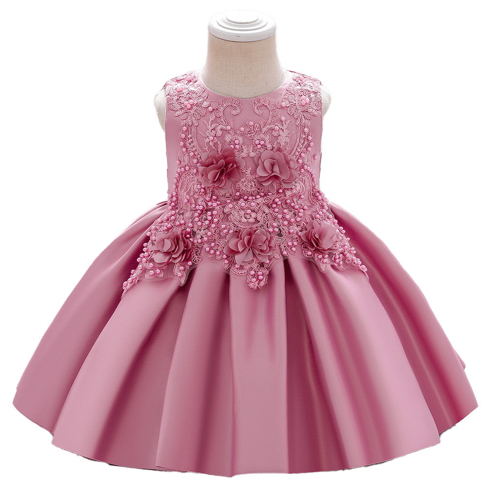 子供ドレス 発表会ドレス ノースリーブ 膝丈スカート フォーマル JD0079