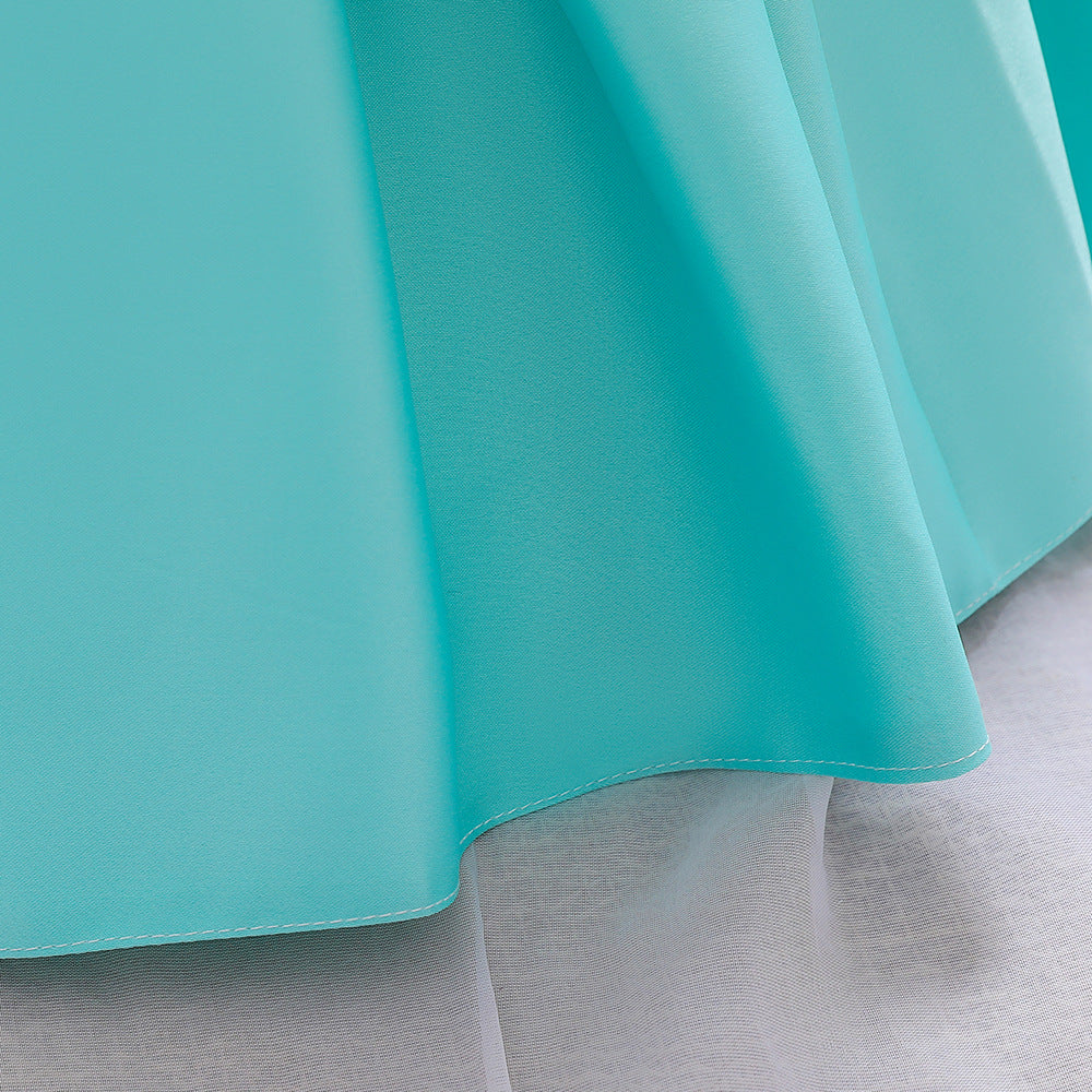 子供ドレス 発表会ドレス ノースリーブ 膝丈スカート フォーマル JD0079