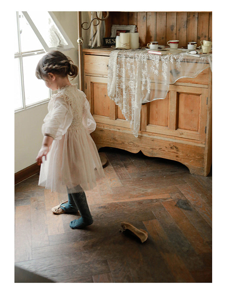 子供ドレス 発表会ドレス 長袖 膝丈スカート フォーマル JD0087