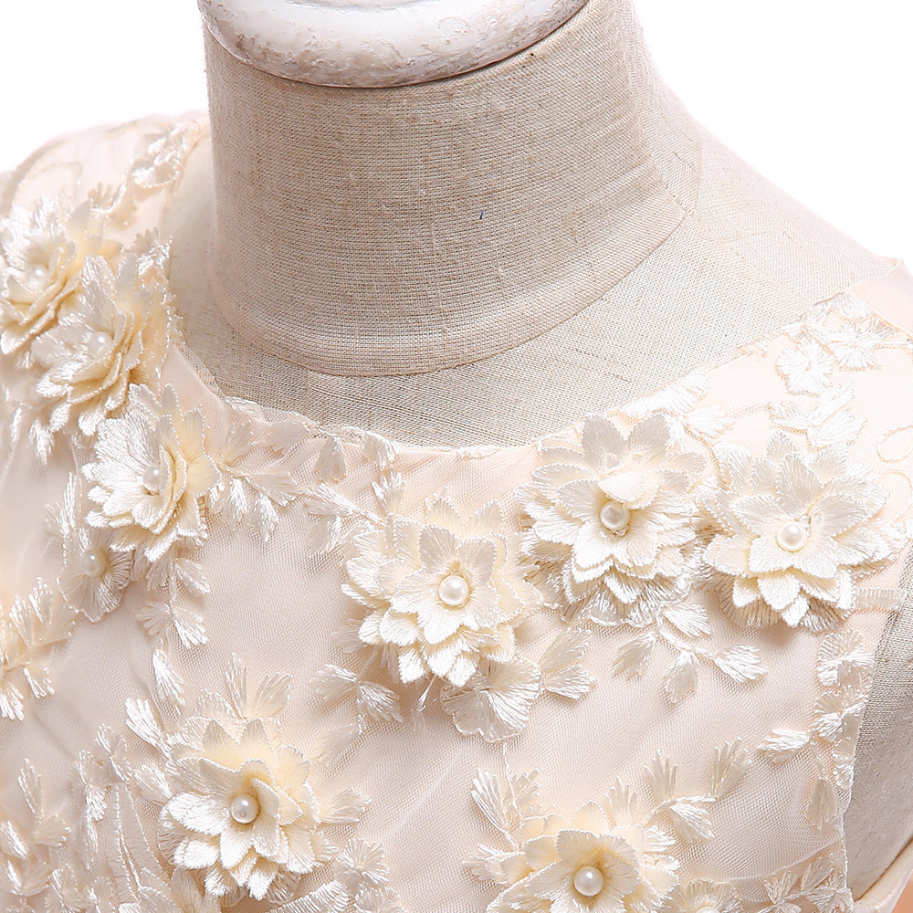 子供ドレス 発表会ドレス ノースリーブ 膝丈スカート フォーマル JD0092