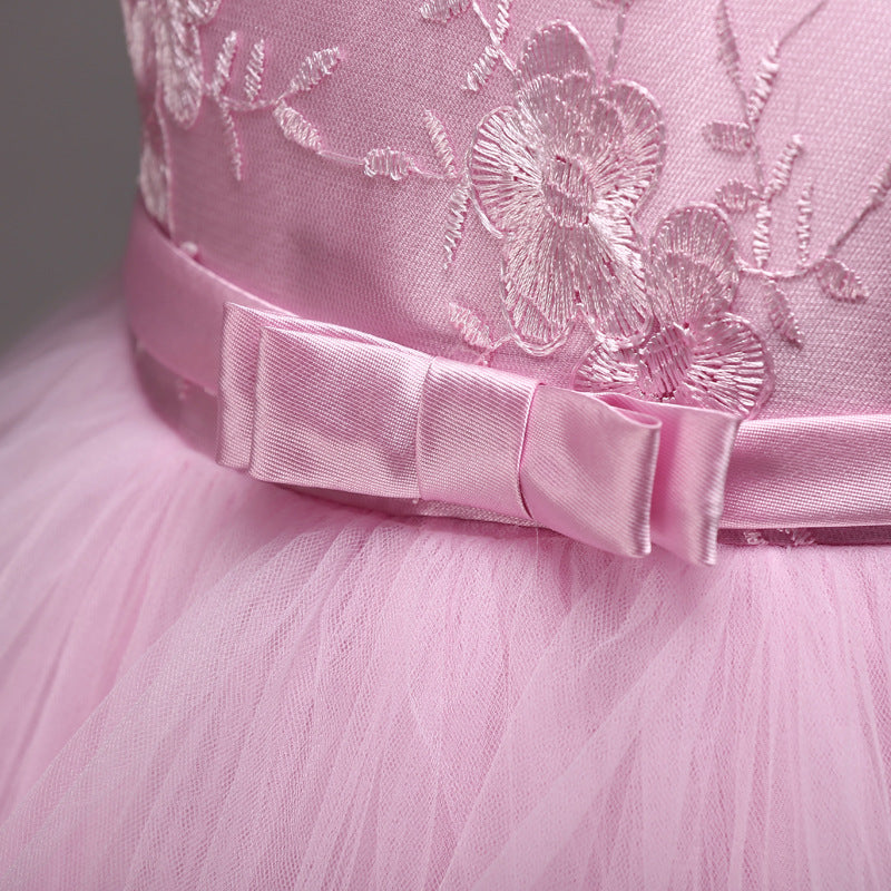 子供ドレス 発表会ドレス ノースリーブ 膝丈スカート フォーマル JD0104