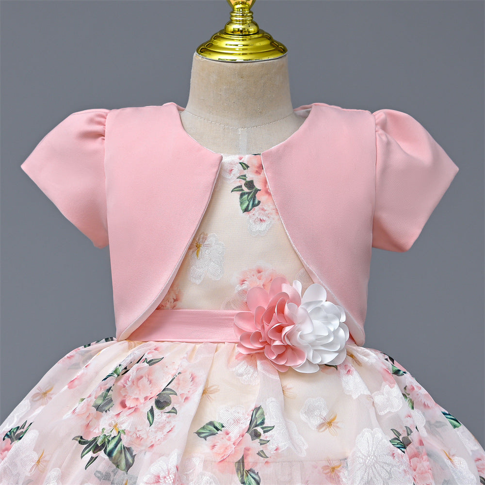 子供ドレス 発表会ドレス ノースリーブ 膝丈スカート フォーマル JD0111