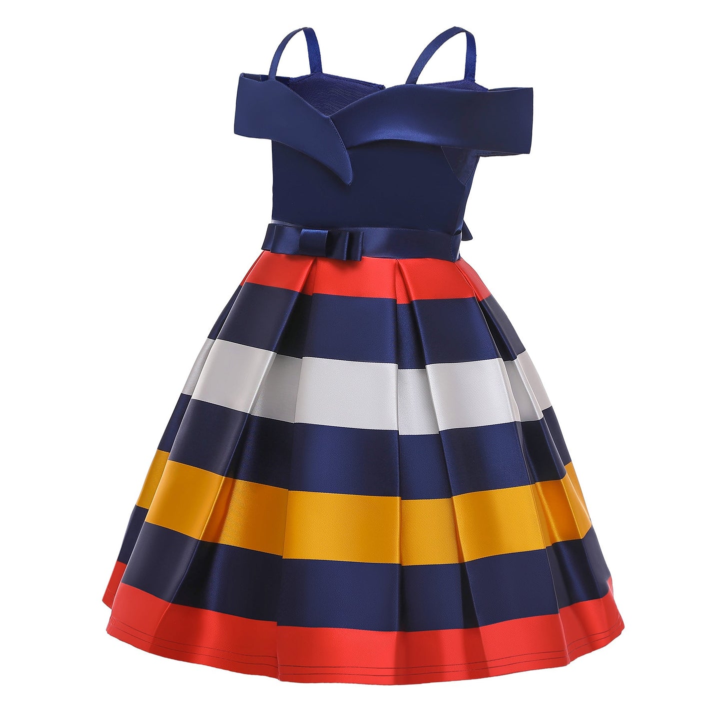 子供ドレス 発表会ドレス オフショルダー 膝丈スカート フォーマル JD0125