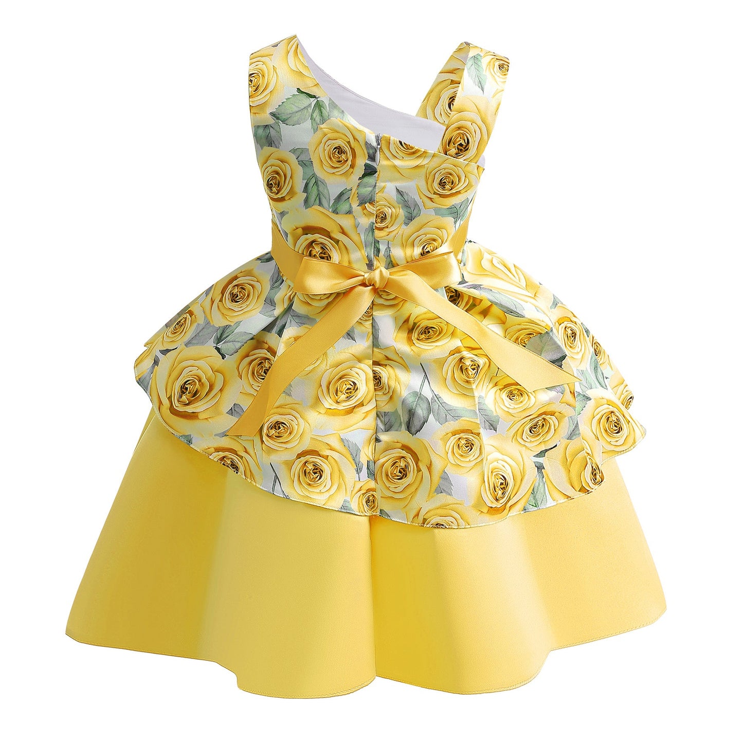 子供ドレス 発表会ドレス ノースリーブ 膝丈スカート フォーマル JD0126