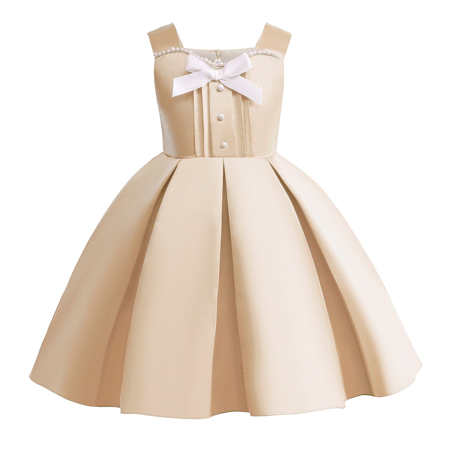 子供ドレス 発表会ドレス ノースリーブ 膝丈スカート フォーマル JD0132