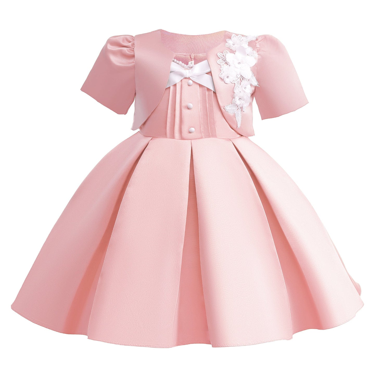 子供ドレス 発表会ドレス ノースリーブ 膝丈スカート フォーマル JD0132