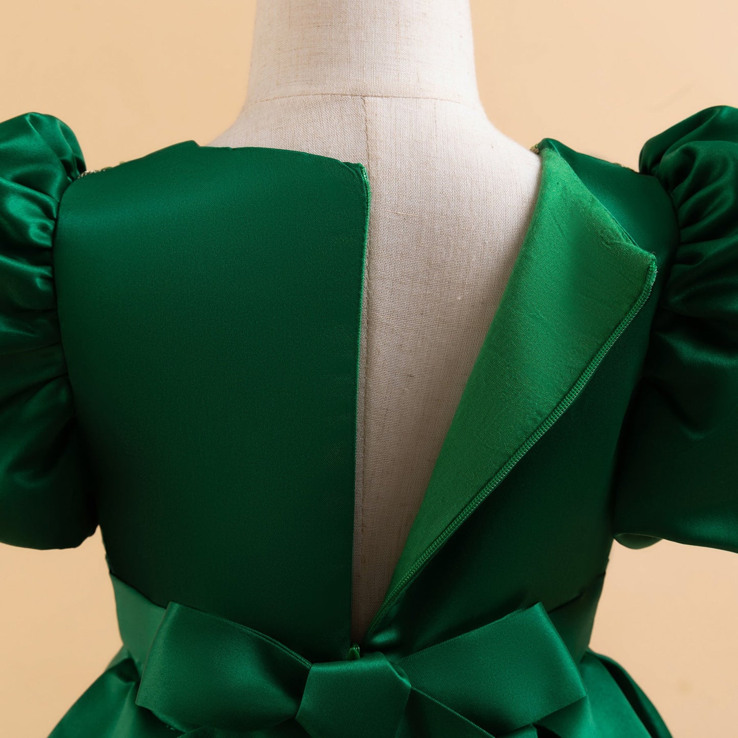 子供ドレス 発表会ドレス パフスリーブ フィッシュテールスカート フォーマル JD0133