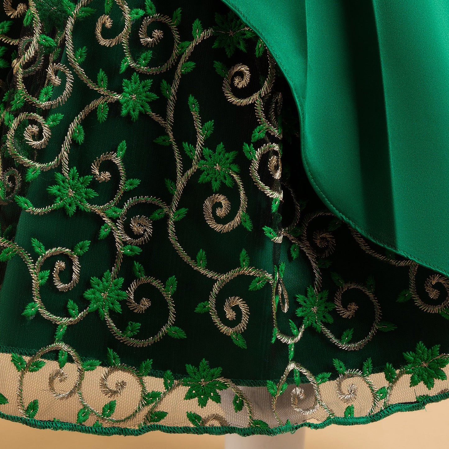 子供ドレス 発表会ドレス パフスリーブ フィッシュテールスカート フォーマル JD0133