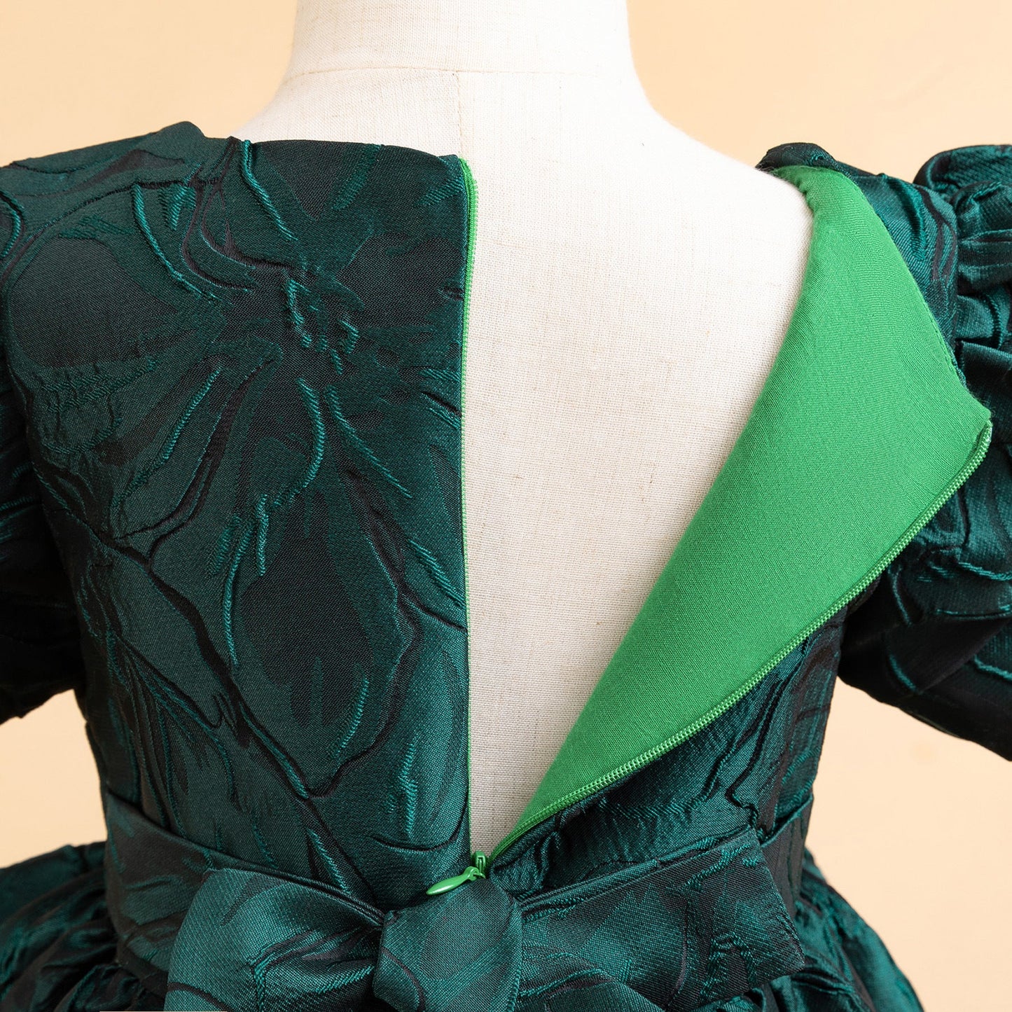 子供ドレス 発表会ドレス パフスリーブ 膝丈スカート フォーマル JD0135