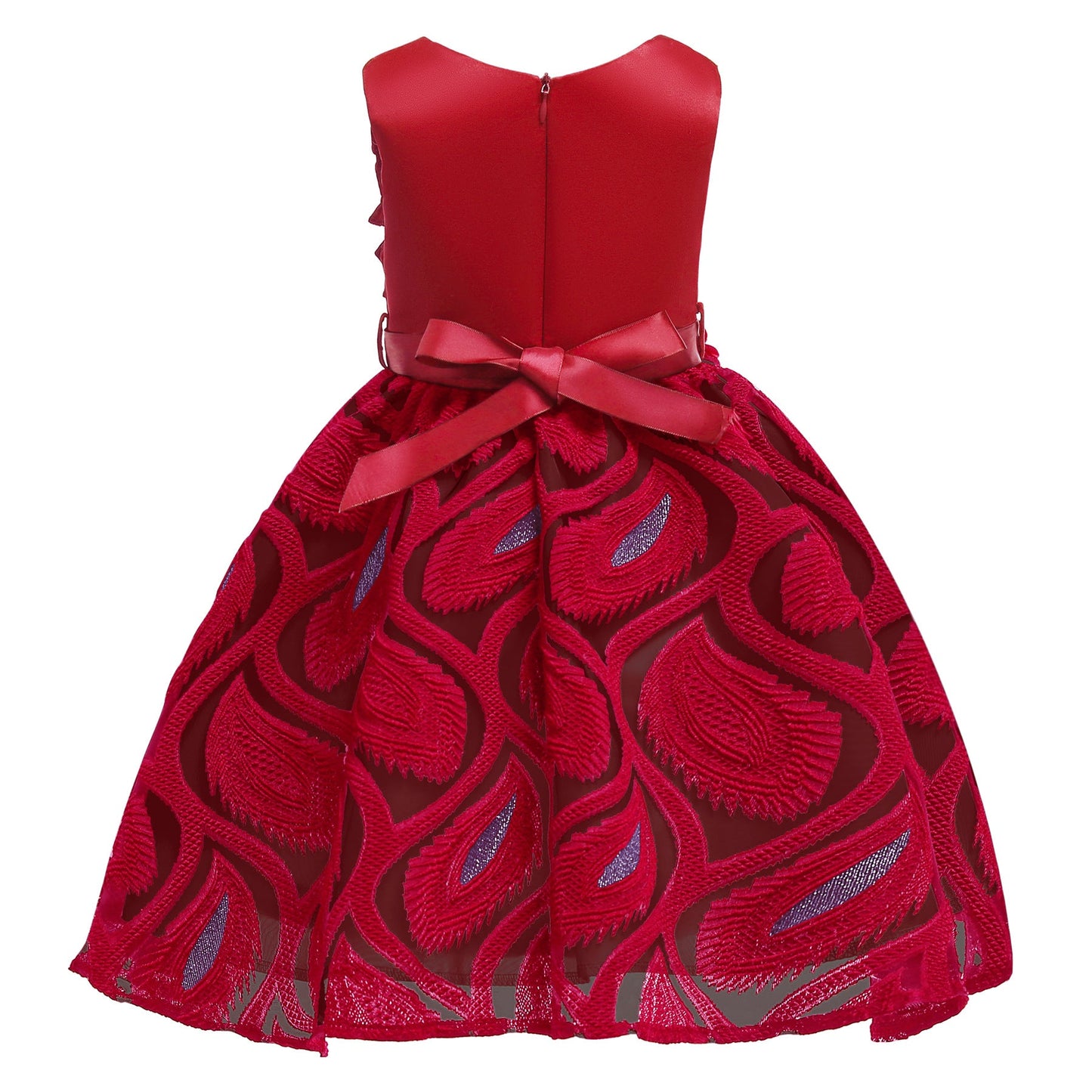 子供ドレス 発表会ドレス ノースリーブ 膝丈スカート フォーマル JD0141