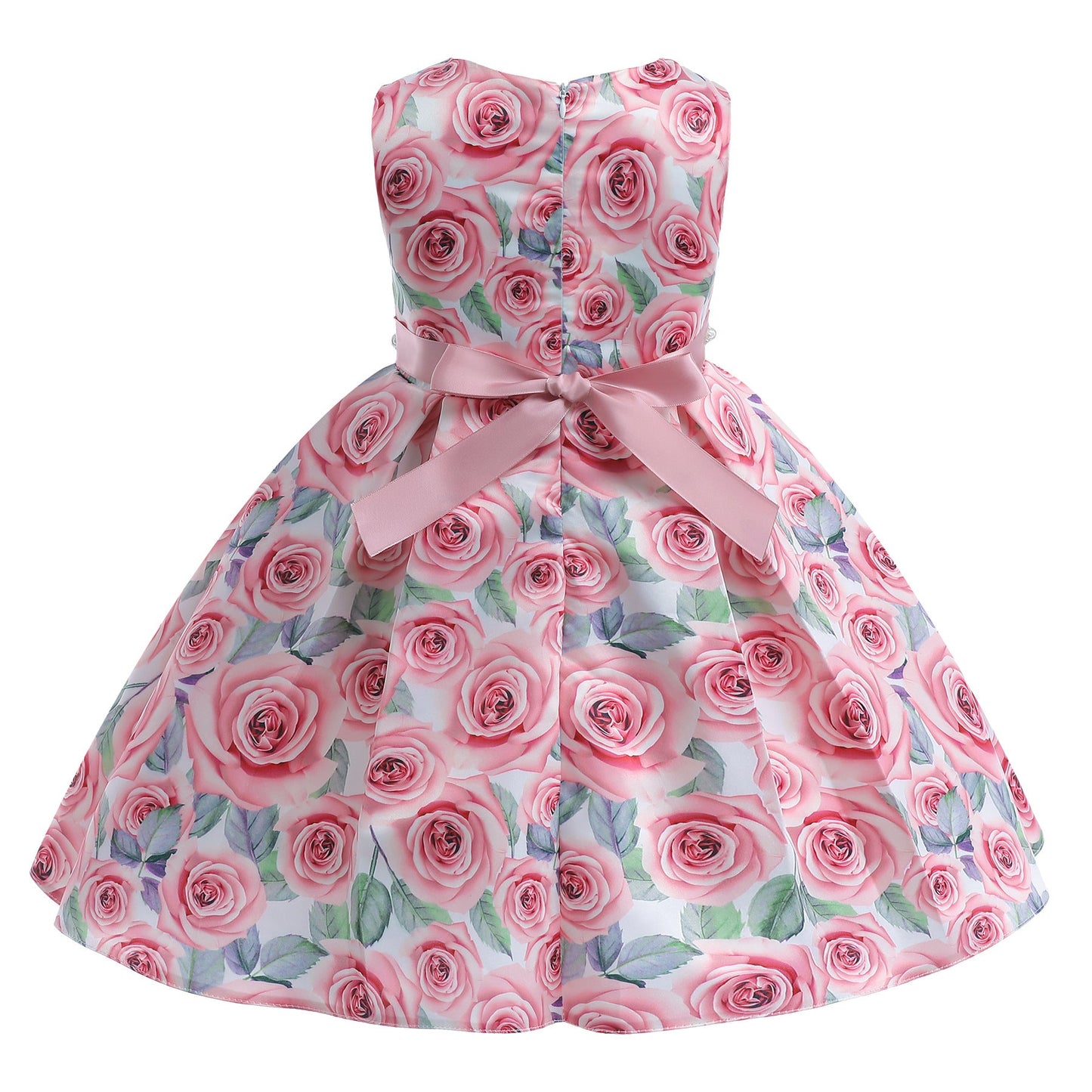 子供ドレス 発表会ドレス ノースリーブ 膝丈スカート フォーマル JD0145