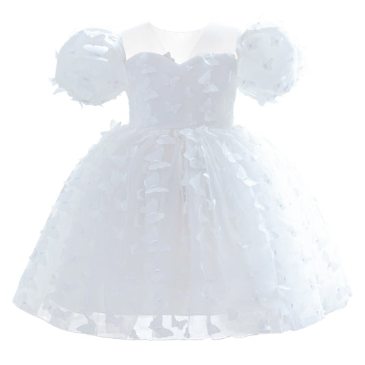 子供ドレス 発表会ドレス パフスリーブ 膝丈スカート フォーマル JD0147