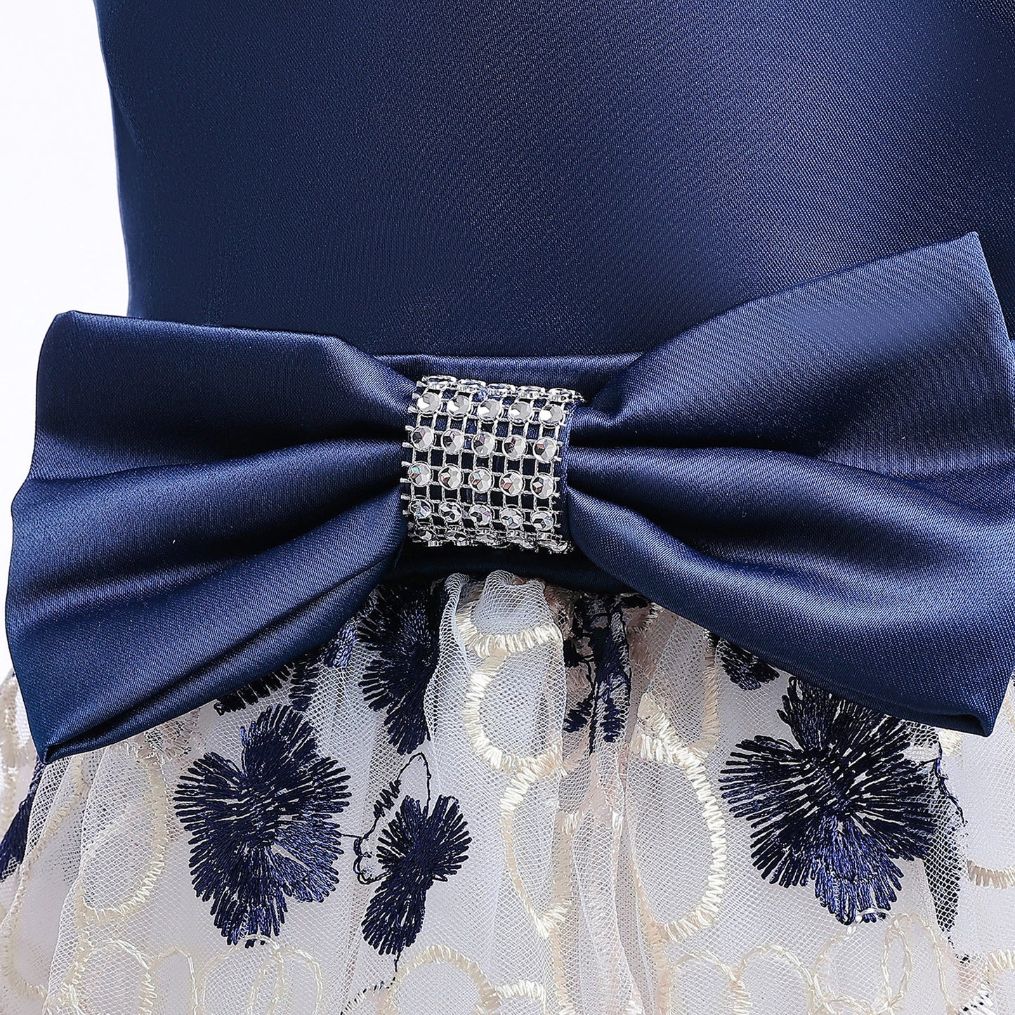 子供ドレス 発表会ドレス キャップスリーブ 膝丈スカート フォーマル JD0151