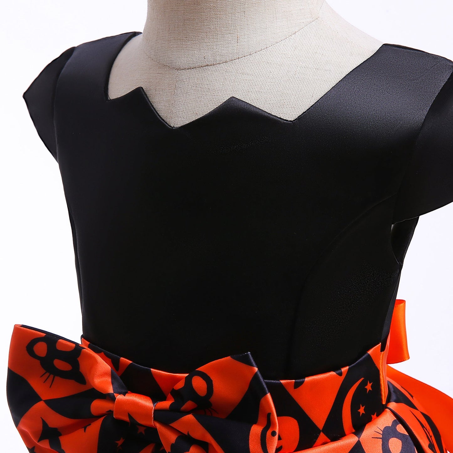 子供ドレス 発表会ドレス キャップスリーブ 膝丈スカート フォーマル JD0156