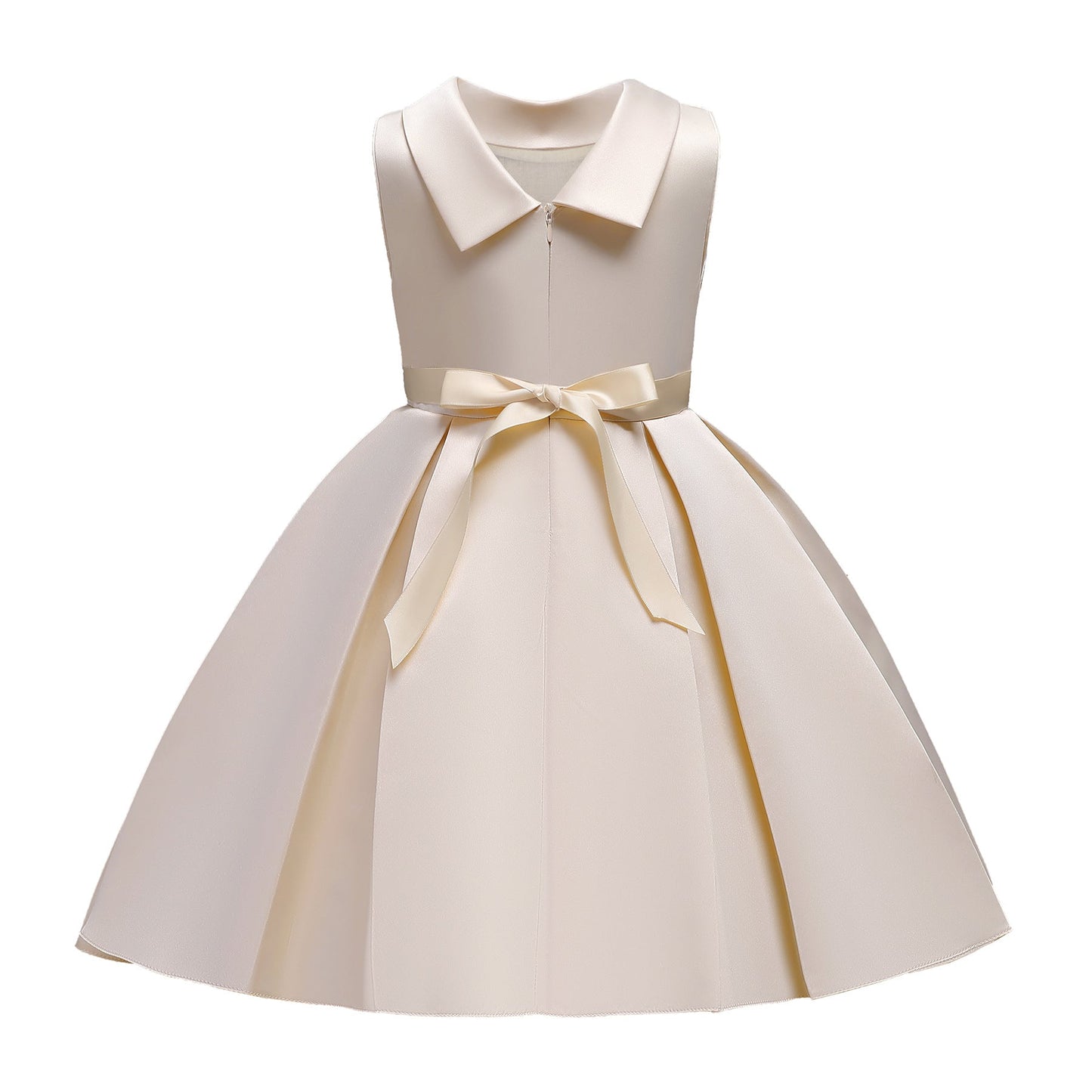 子供ドレス 発表会ドレス ノースリーブ 膝丈スカート フォーマル JD0164