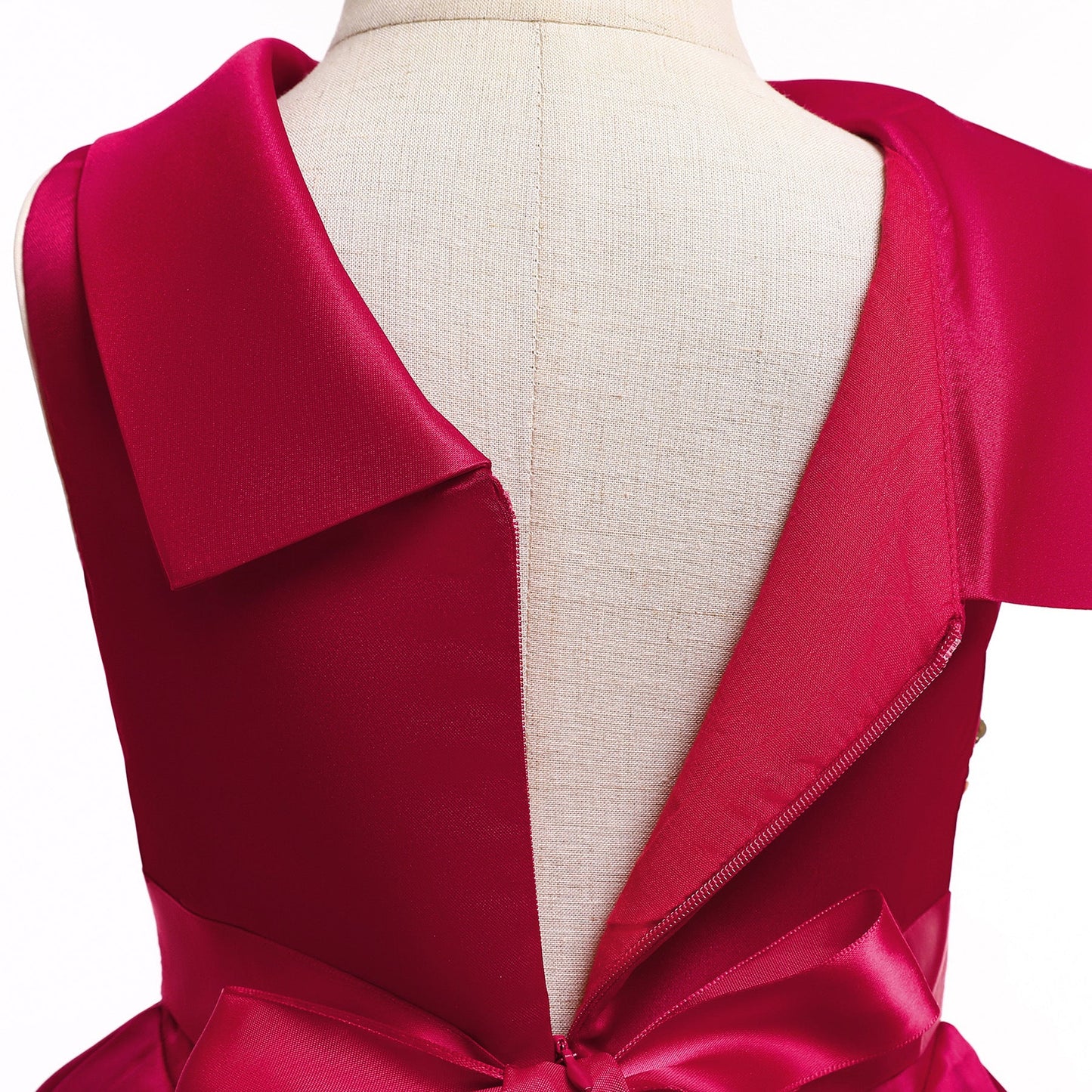 子供ドレス 発表会ドレス ノースリーブ 膝丈スカート フォーマル JD0164