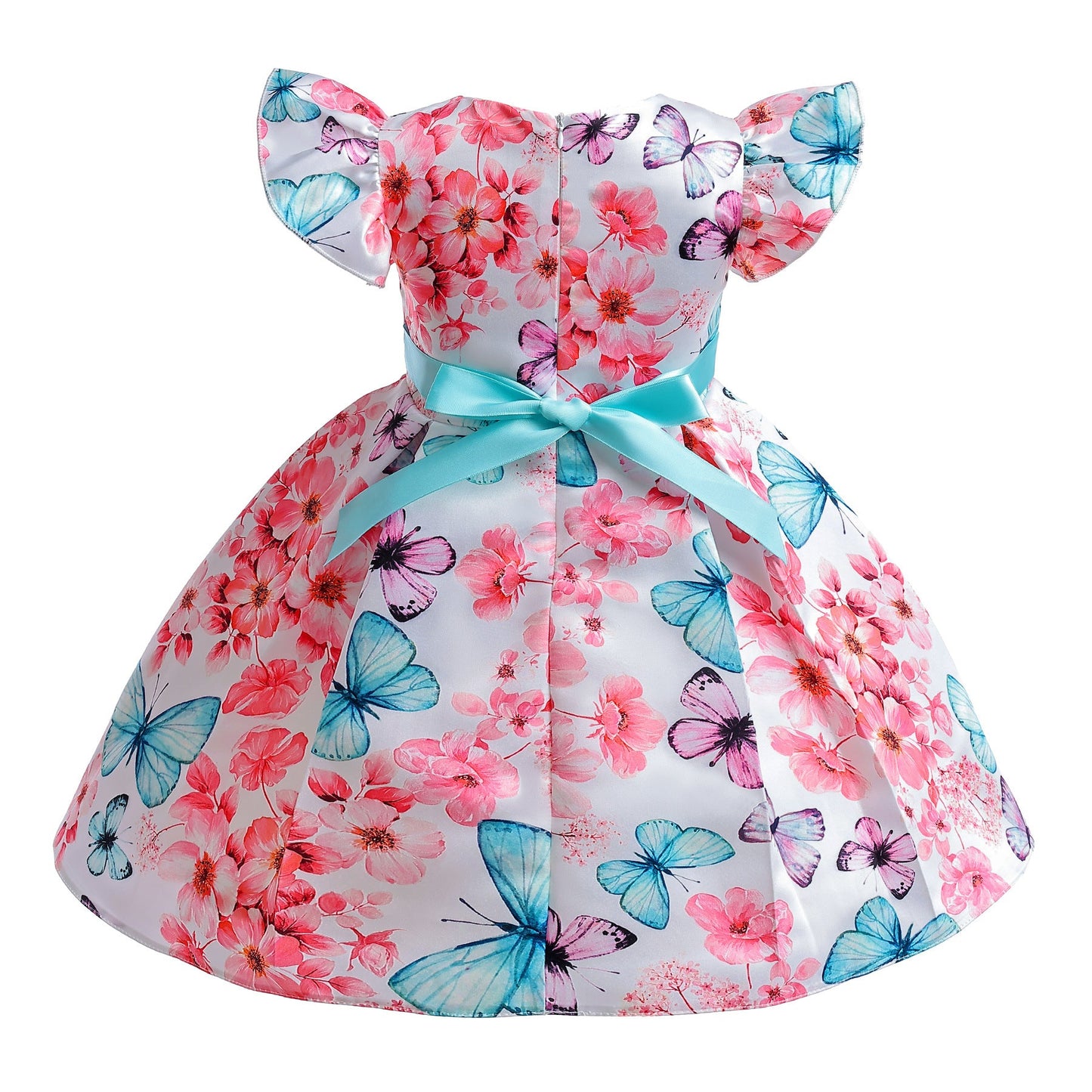 子供ドレス 発表会ドレス キャップスリーブ 膝丈スカート フォーマル JD0165