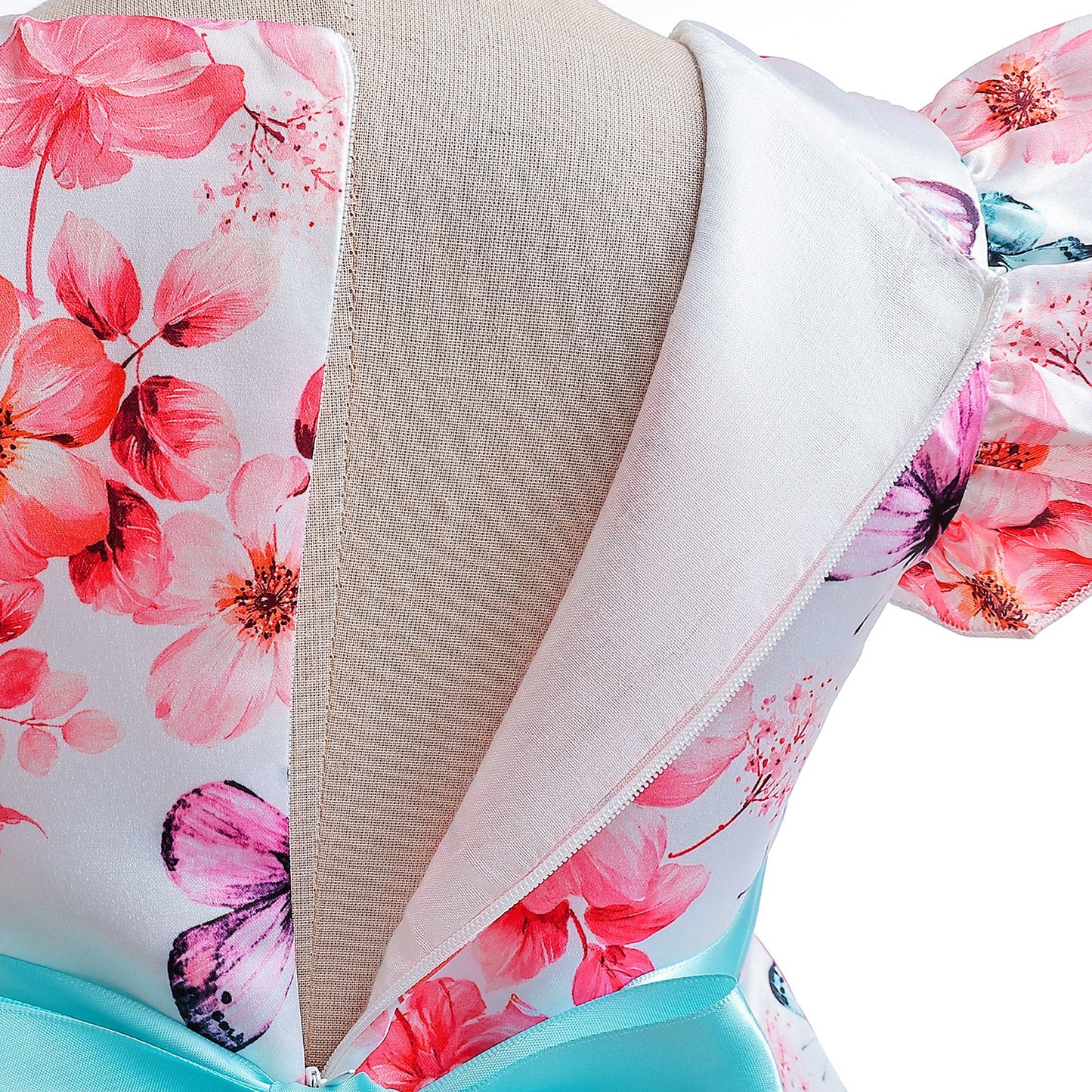 子供ドレス 発表会ドレス キャップスリーブ 膝丈スカート フォーマル JD0165