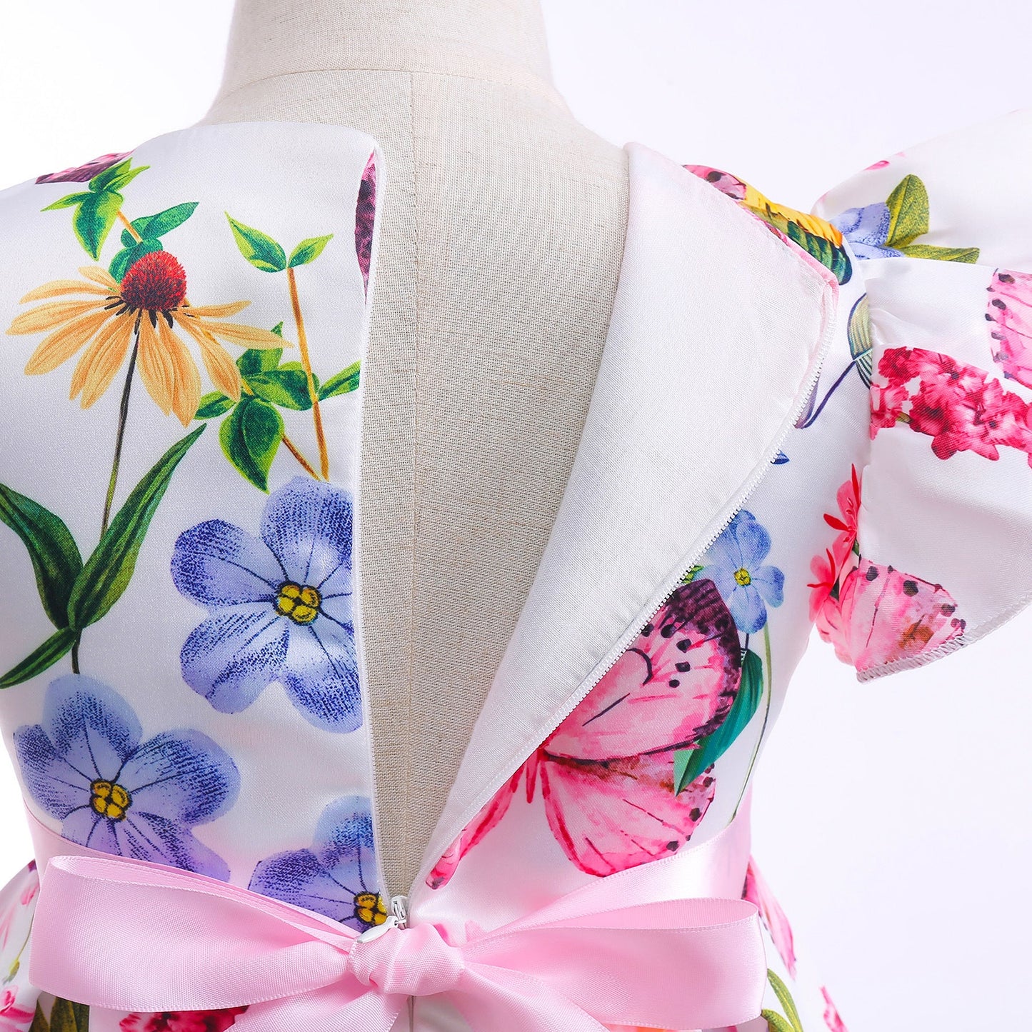 子供ドレス 発表会ドレス キャップスリーブ 膝丈スカート フォーマル JD0165