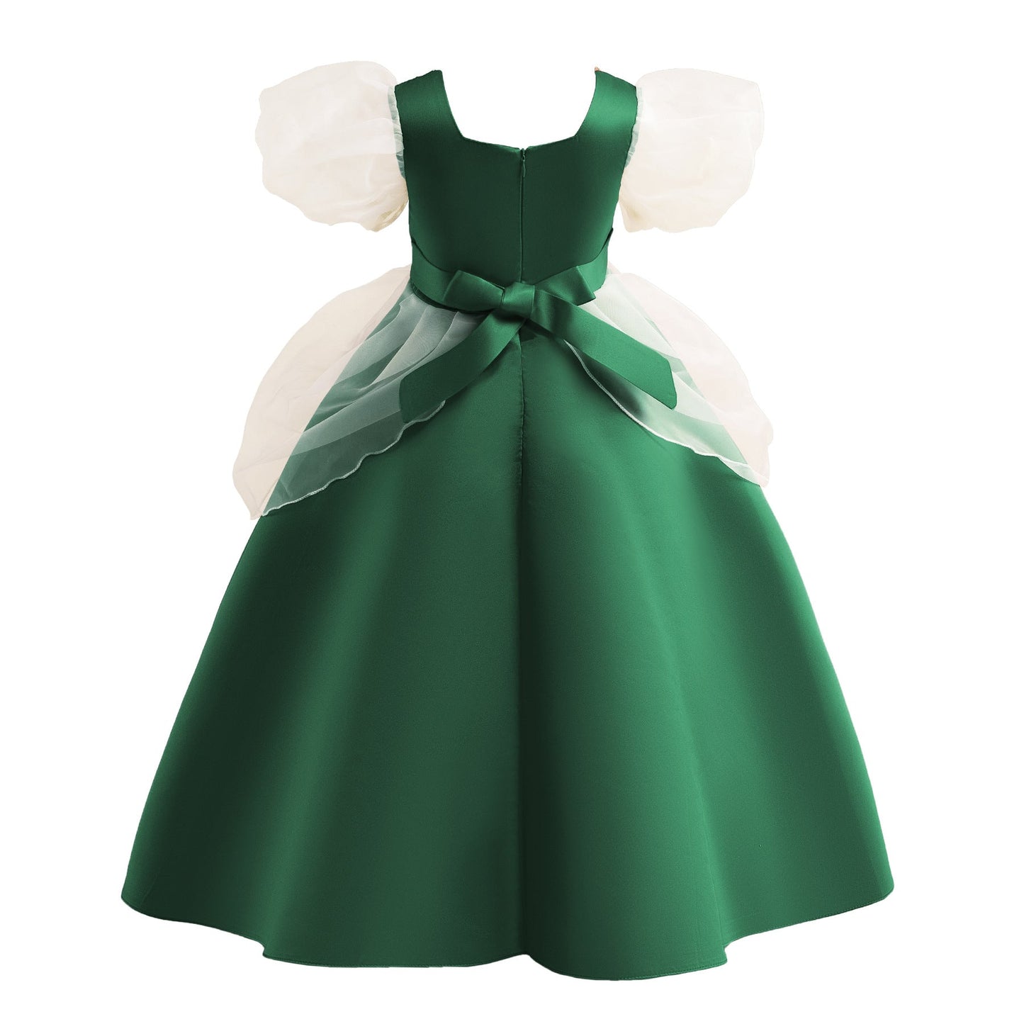 子供ドレス 発表会ドレス パフスリーブ ロングスカート フォーマル JD0166