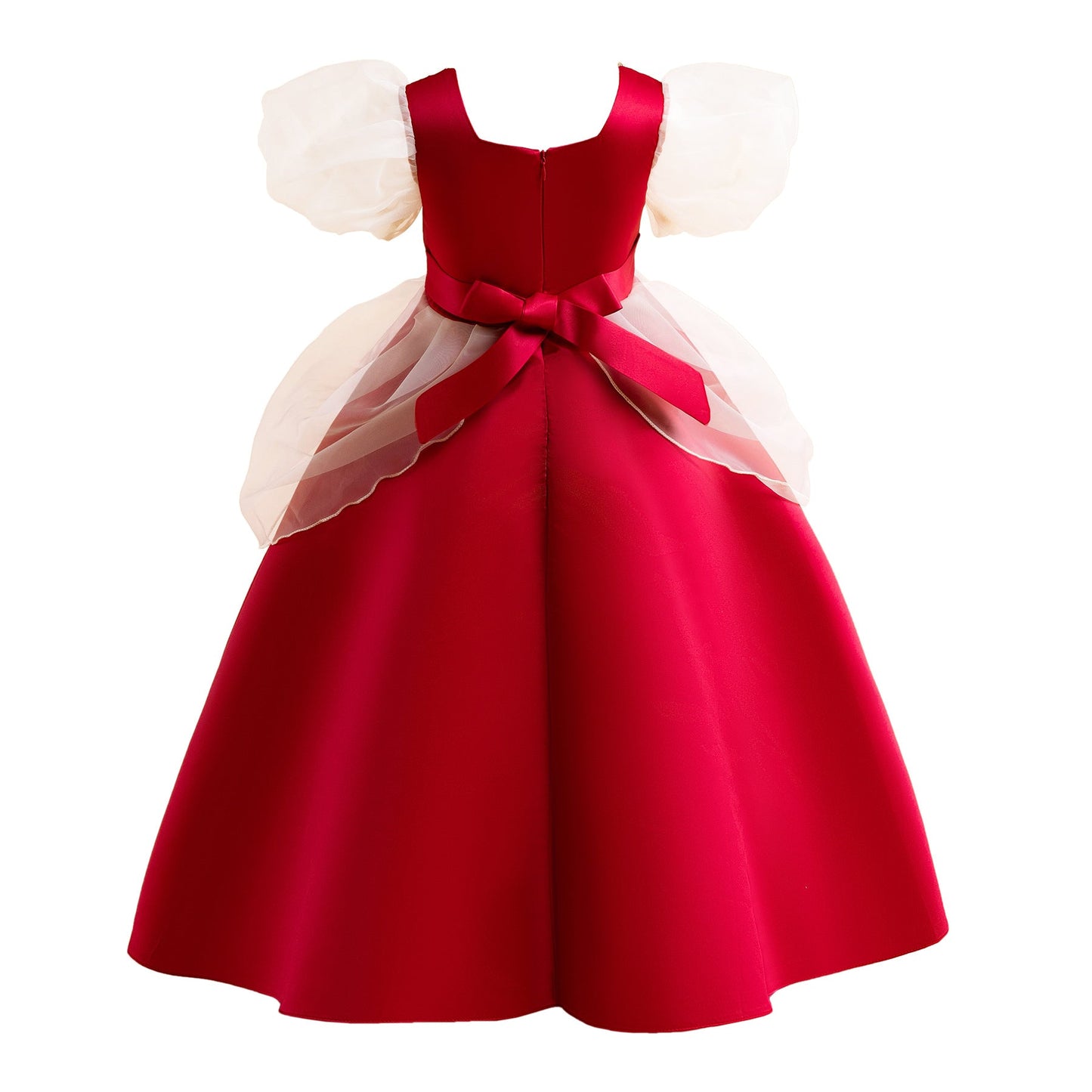 子供ドレス 発表会ドレス パフスリーブ ロングスカート フォーマル JD0166