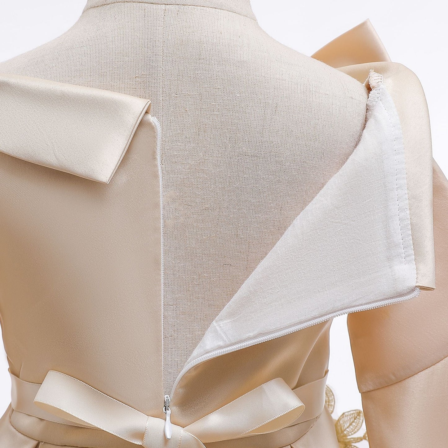 子供ドレス 発表会ドレス 長袖 膝丈スカート フォーマル JD0168