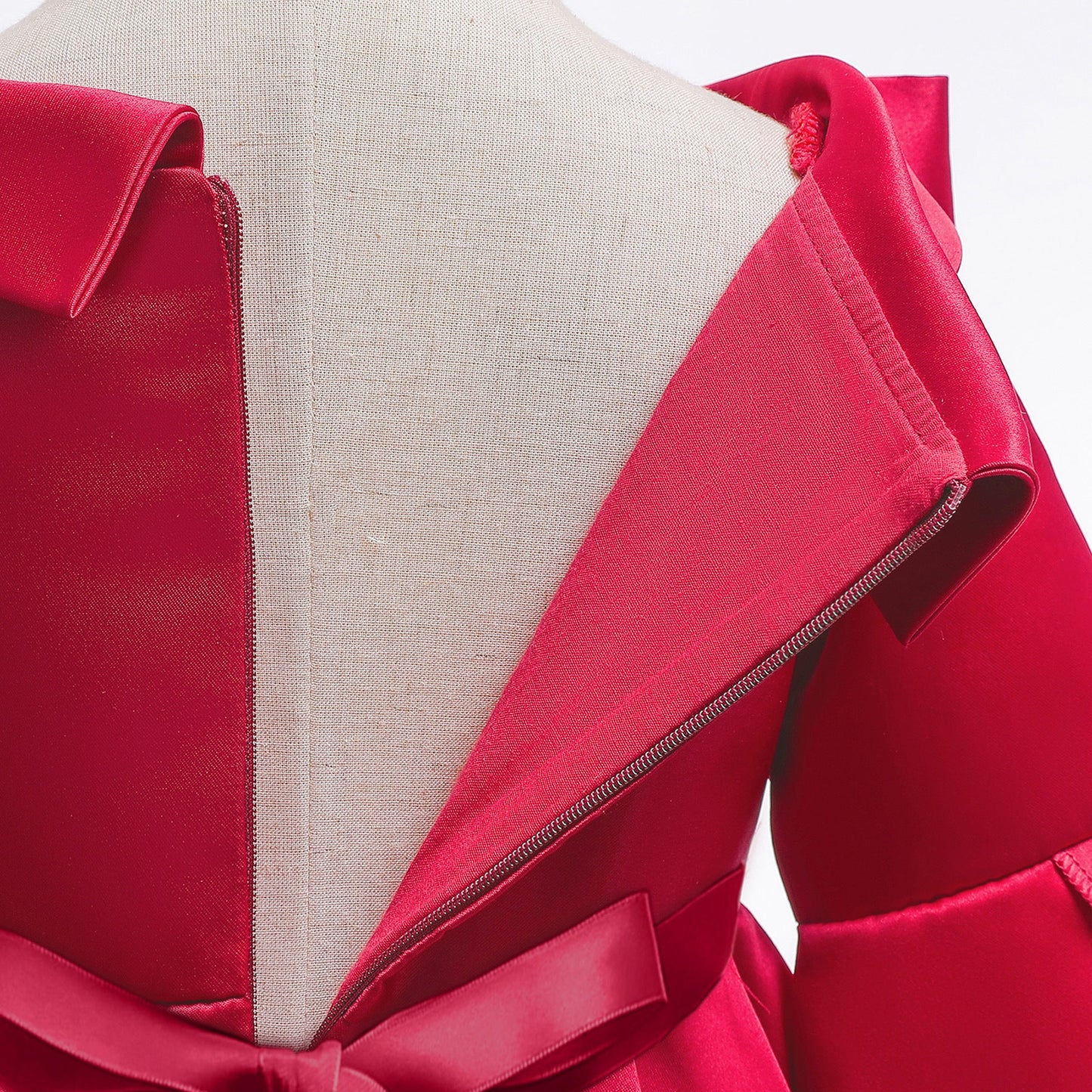 子供ドレス 発表会ドレス 長袖 膝丈スカート フォーマル JD0168