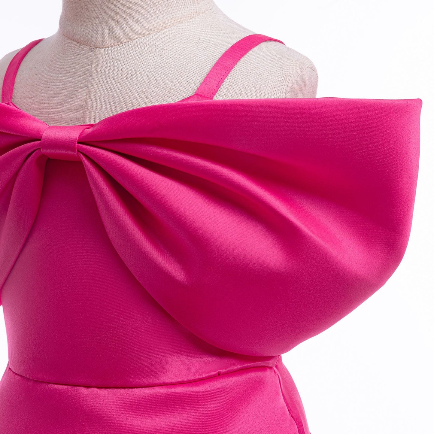 子供ドレス 発表会ドレス オフショルダー 膝丈スカート フォーマル JD0171