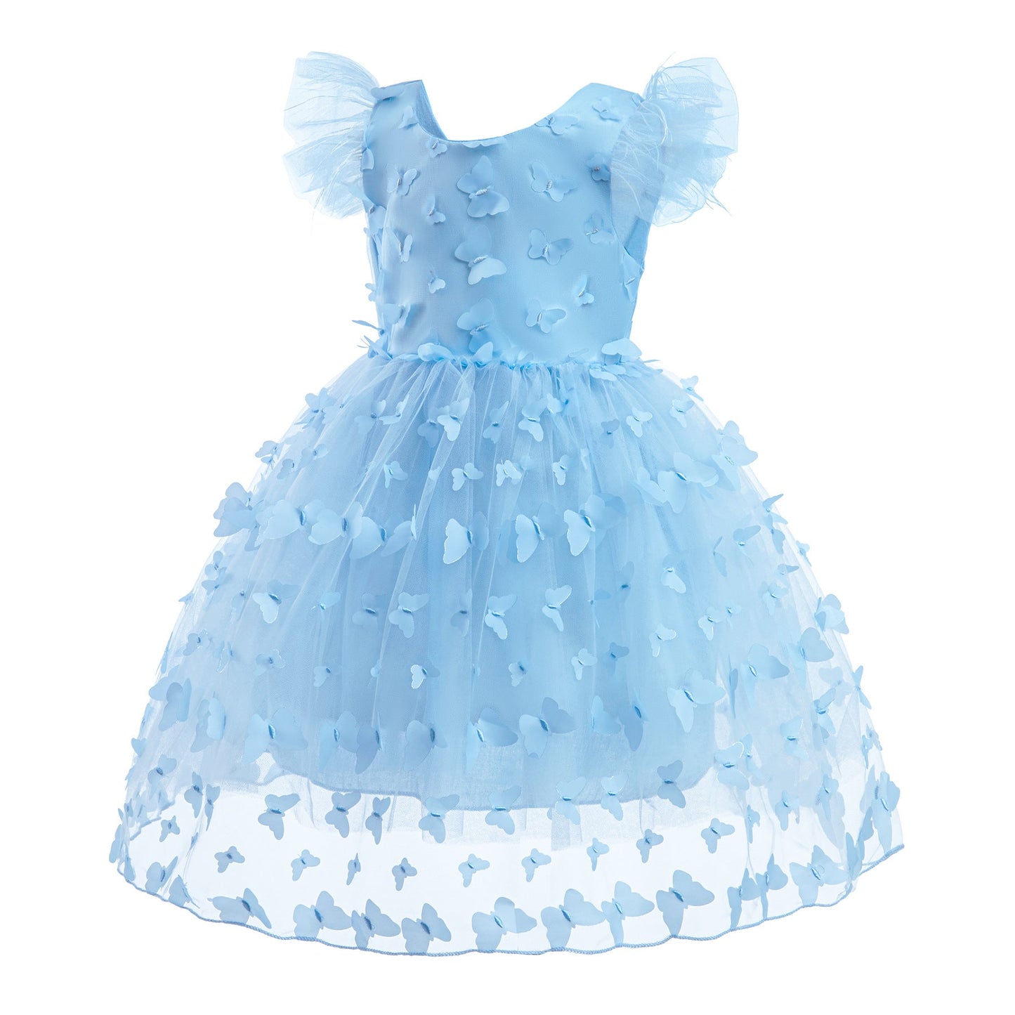 子供ドレス 発表会ドレス キャップスリーブ 膝丈スカート フォーマル JD0172