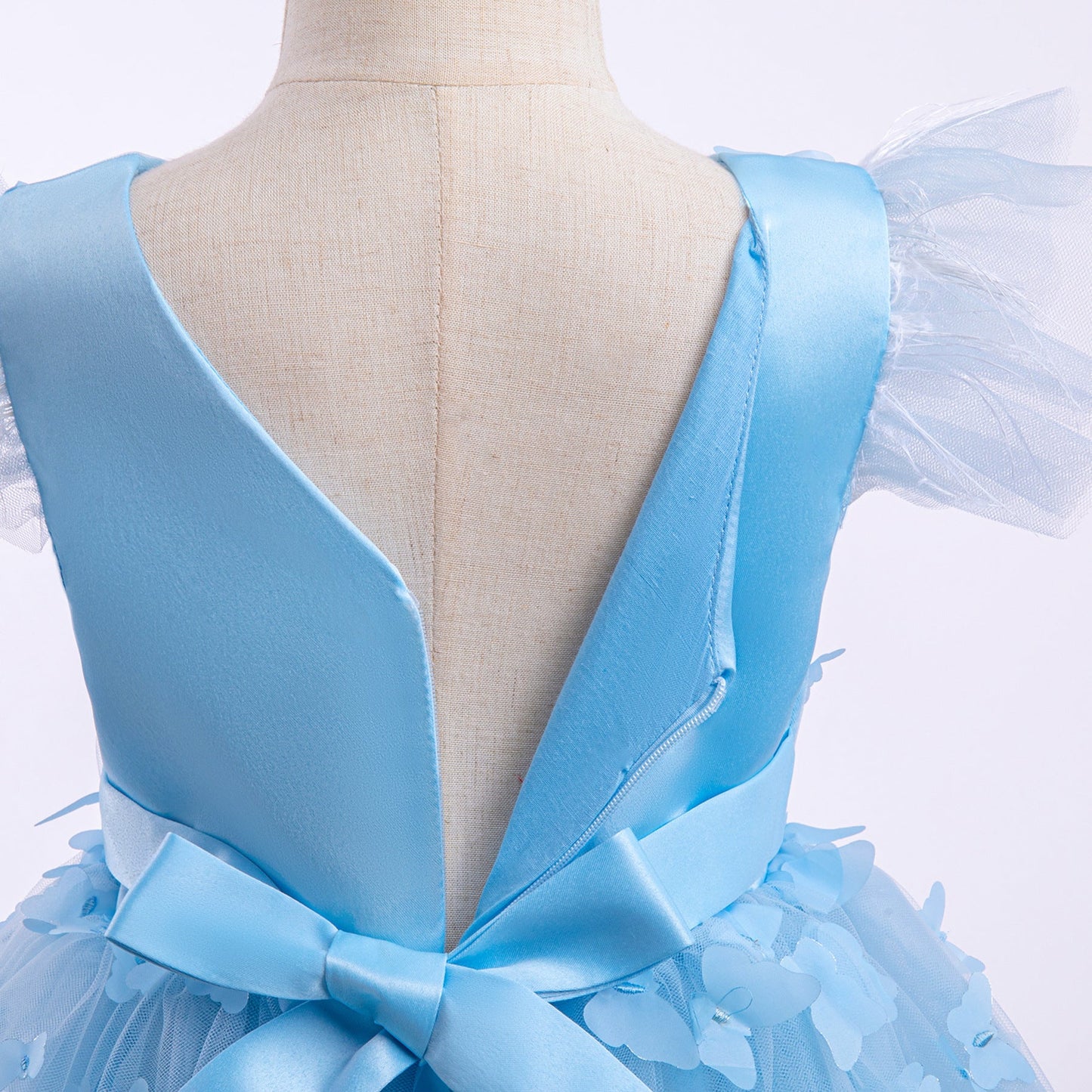 子供ドレス 発表会ドレス キャップスリーブ 膝丈スカート フォーマル JD0172