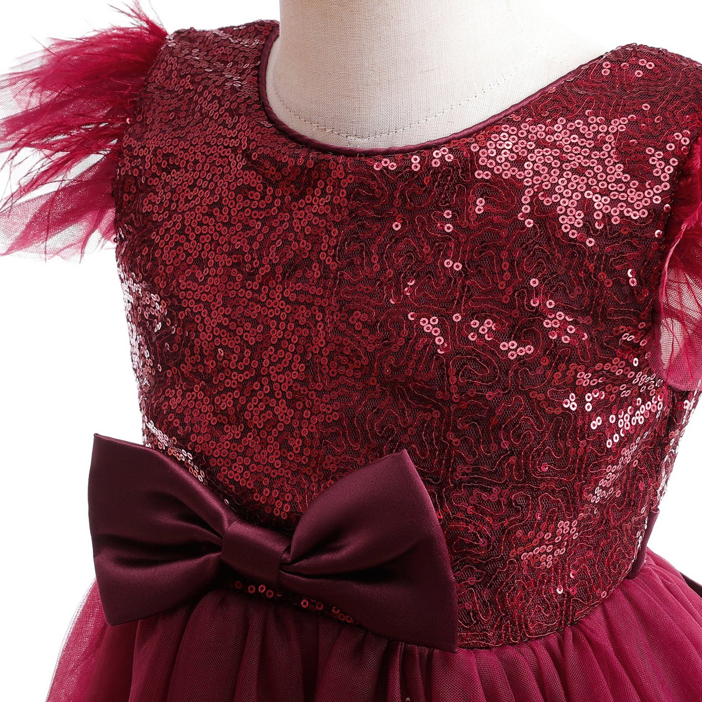 子供ドレス 発表会ドレス キャップスリーブ ロングスカート フォーマル JD0173