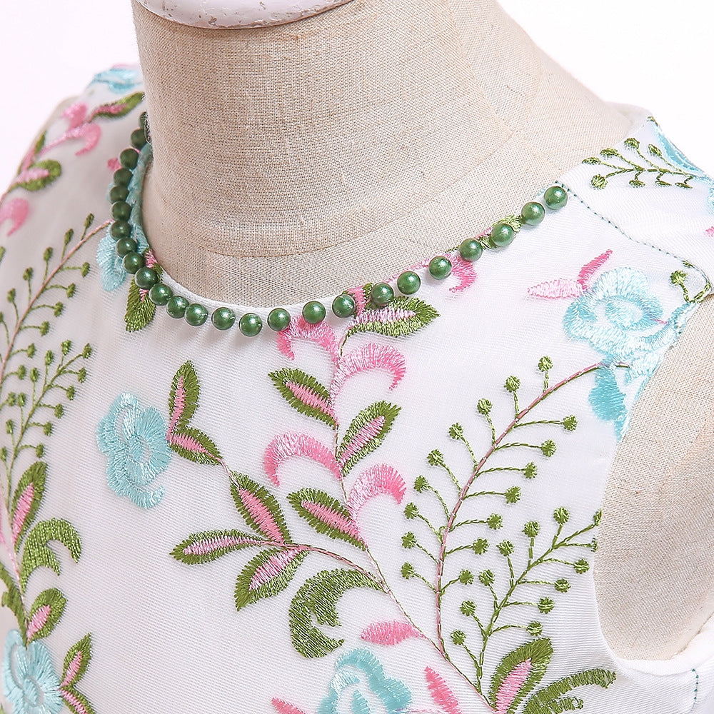 子供ドレス 発表会ドレス ノースリーブ フィッシュテールスカート フォーマル JD0175