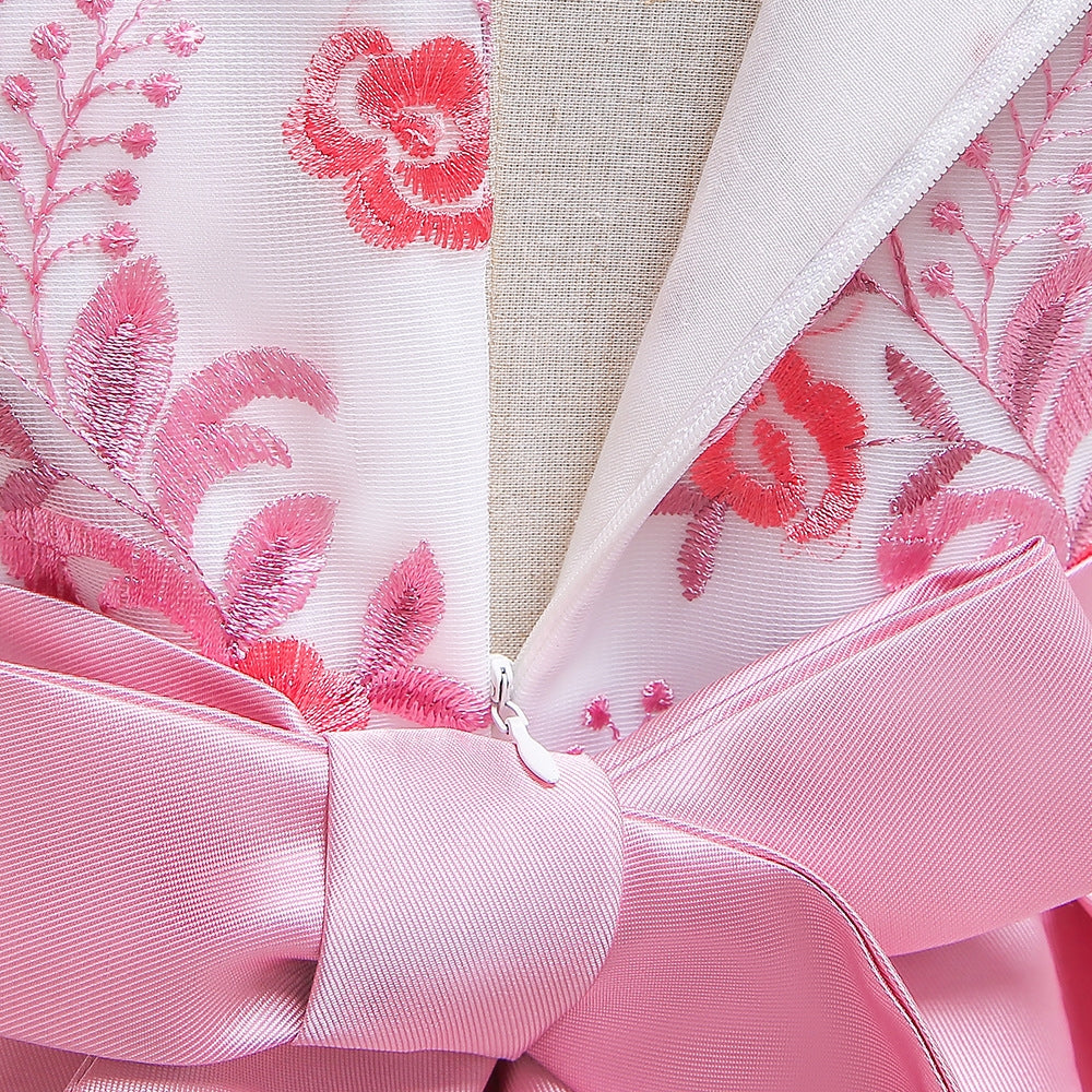 子供ドレス 発表会ドレス ノースリーブ フィッシュテールスカート フォーマル JD0175