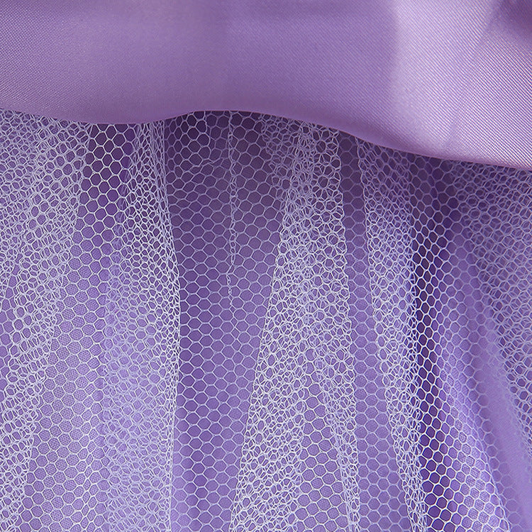 子供ドレス 発表会ドレス パフスリーブ 膝丈スカート フォーマル JD0178