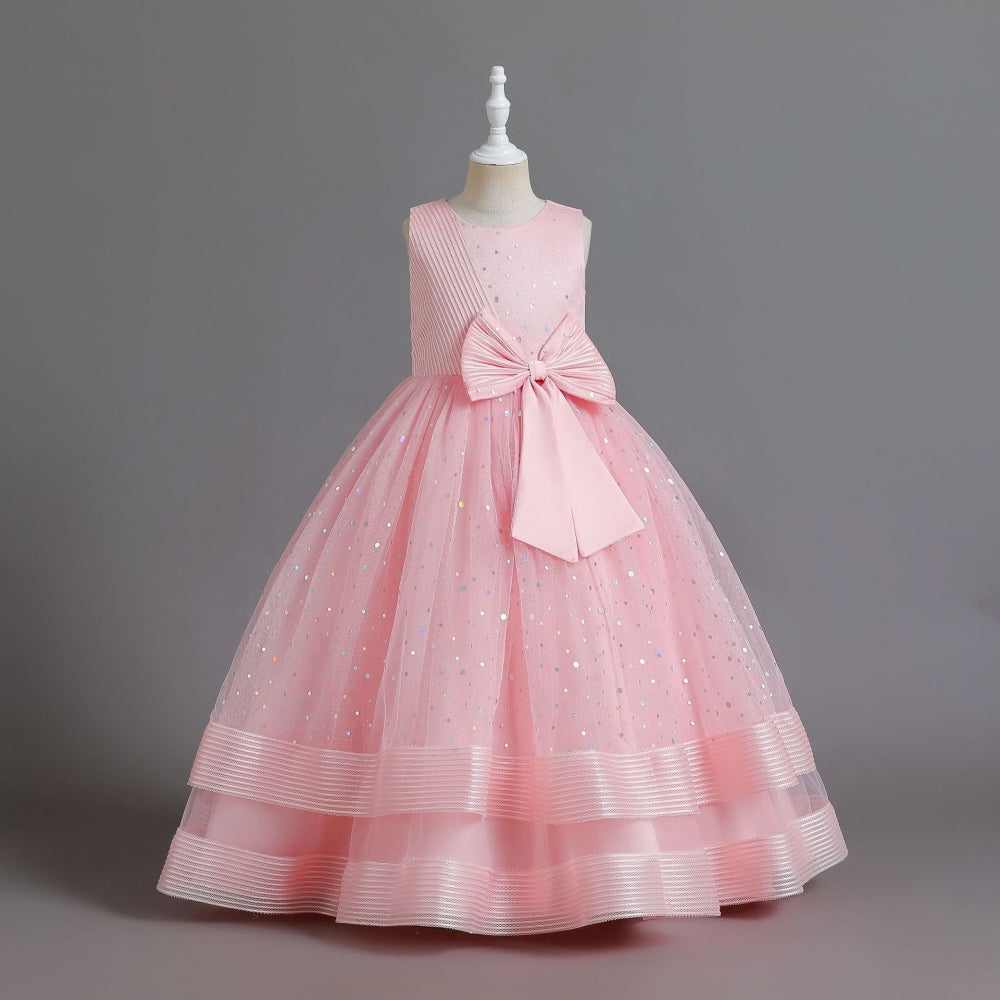 子供ドレス 発表会ドレス ノースリーブ ロングスカート フォーマル JD0185