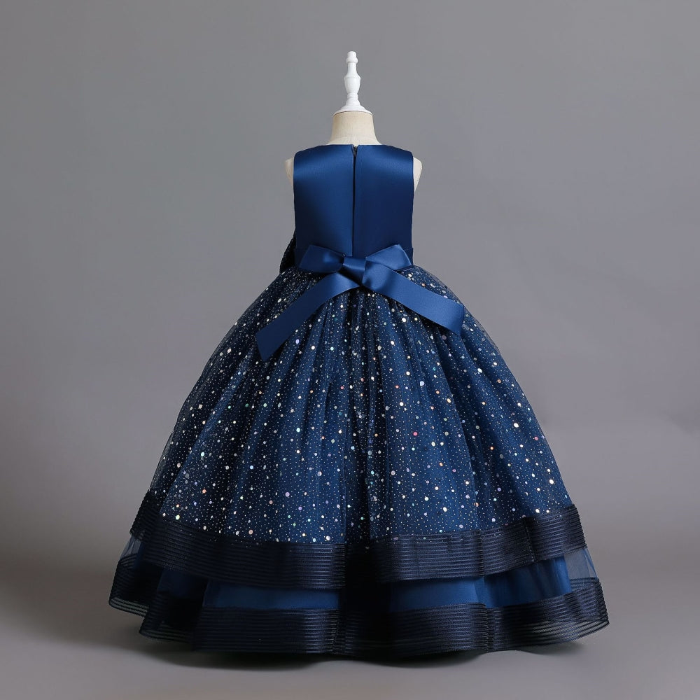 子供ドレス 発表会ドレス ノースリーブ ロングスカート フォーマル JD0185