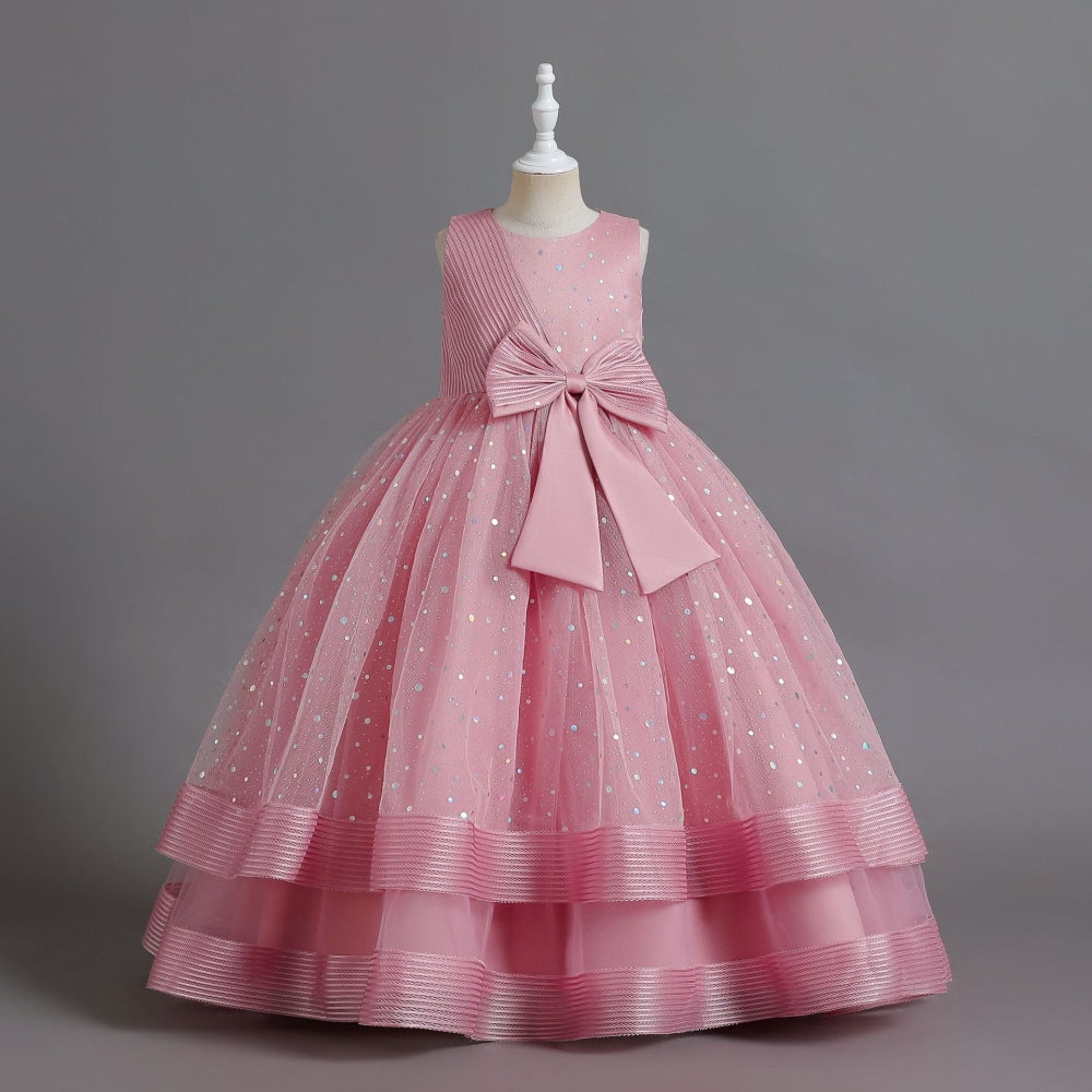 子供ドレス 発表会ドレス ノースリーブ ロングスカート フォーマル JD0185